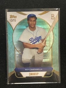 2025 Welcome To The Club: "3x MVP" #27 Roy Campanella Aqua Foil 13/75 - Bild 1 von 1