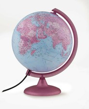 Nova Rico 0325PIPIINAKK0D6 25 cm Pink illumionated Globe