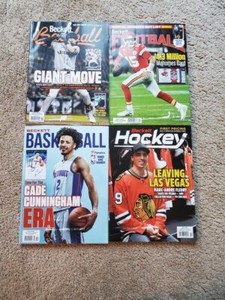 Four October 2021 Beckett Card Price Guides Baseball Basketball Football Hockey