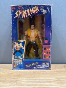 1997 Toybiz Spiderman Deluxe Edition Kraven 10"Tall Fully Poseable - Picture 1 of 3