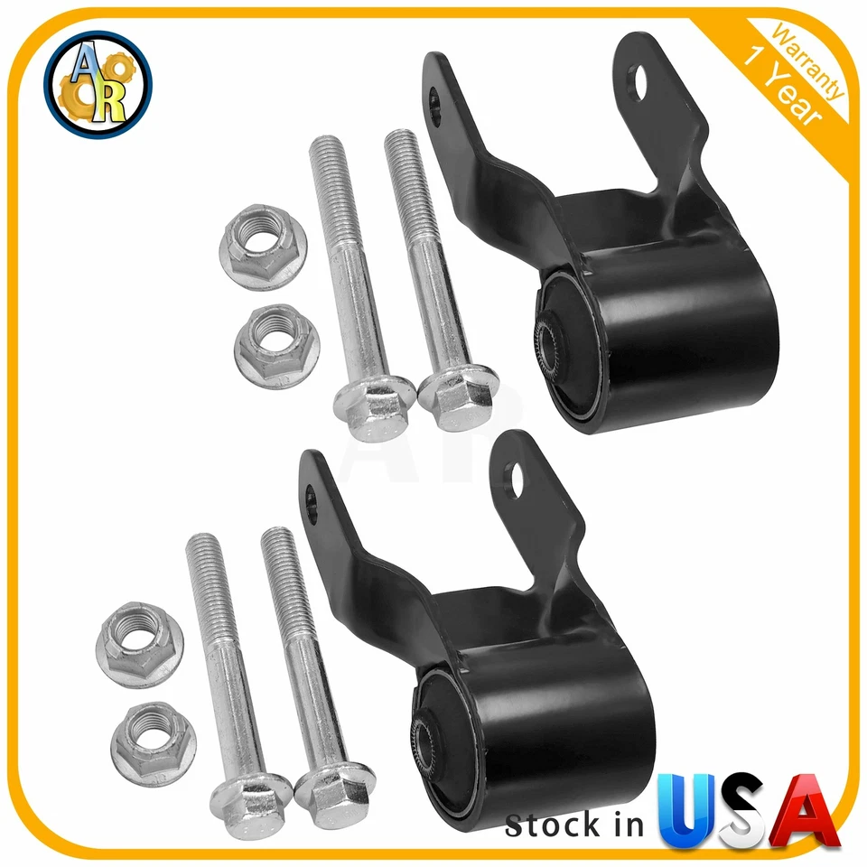 Manilha de mola de folha 2 peças para 1996-2020 Chevrolet Express 3500 Express 4500 - Imagem 1 de 3