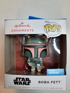 Hallmark Funko POP Star War Boba Fett ornamento natalizio Walmart esclusivo NUOVO - Foto 1 di 5