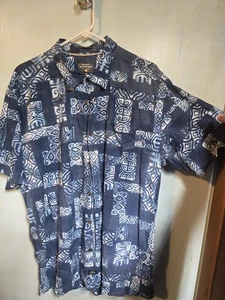 Quiksilver Waterman Button Down Hemd XXL Comfort Fit Quick - Bild 1 von 8