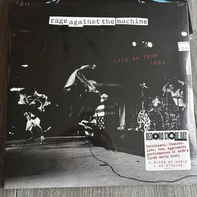 RAGE AGAINST THE MACHINE LIVE ON TOUR 1993 2 LP VINYL NEW SEALED RSD 2025 EPIC - Image 1 of 4
