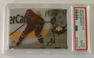 Andrei MARKOV Rookie 1996-97 Upper Deck Ice Acetate #142 Graded PSA 8 - Bild 1 von 3