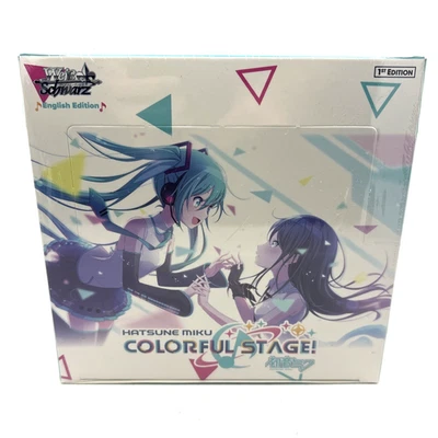 Weiss Schwarz Hatsune Miku Colorful Stage Live Sealed Booster Box - 1st Edition - Image 1 of 4