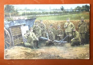 Cartolina Artiglieria da campagna - Pezzo piazzato - 1917 - Imagen 1 de 2