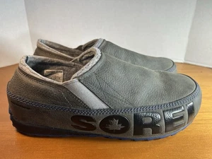 Sorel Mens 11 Fairbanks Slip On Lined Waterproof Shoes Clogs NM1489-052 PERFECT - Picture 1 of 11