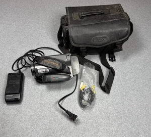 Panasonic Palmcorder VHS c Original Charger User Manual Carrying Case - Picture 1 of 8