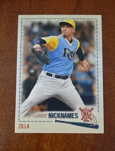 2019 Topps Big League Blake Snell #PW-20 Players' Weekend Nicknames Zilla - Picture 1 of 1