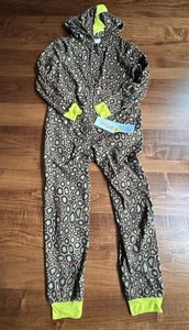 Boy's One Piece Dinosaur Pajama Soft Fleece Union Suit Cat & Jack Sizes S/M/L/XL - Picture 1 of 6