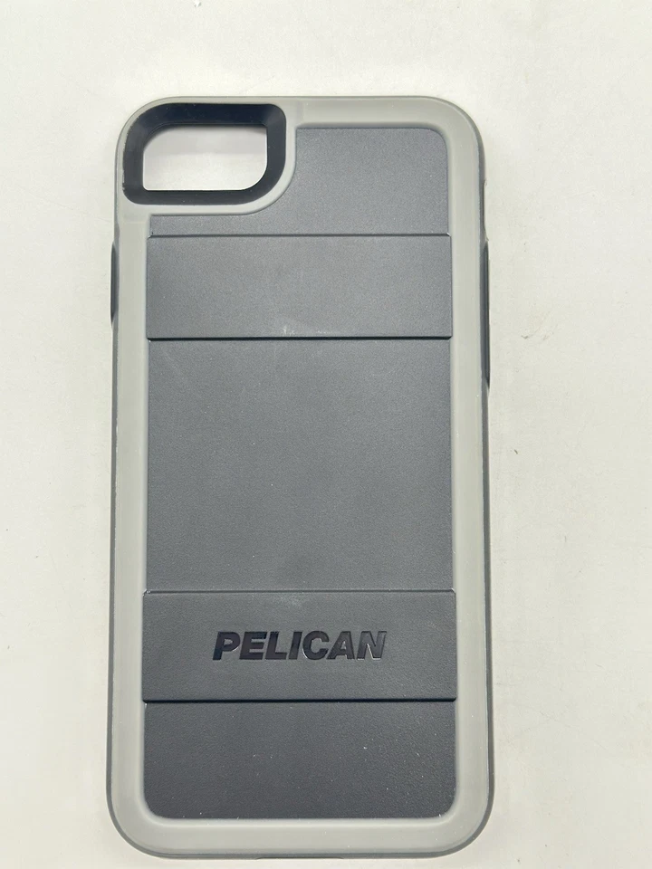 Capa protetora Pelican para Apple iPhone 7 camada dupla durável - Preto/cinza - Nova sem caixa - Imagem 1 de 1
