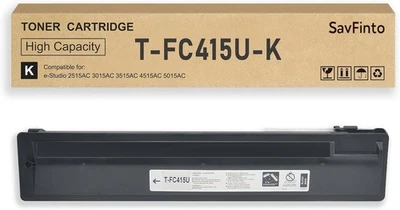 T-FC415U BLACK Toner Cartridge for Toshiba E STUDIO 2515AC + 38,500 Pages w/Chip - Image 1 of 4