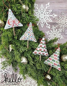 Festive Mini Trees~Hello From Liz Mathews - Picture 1 of 1