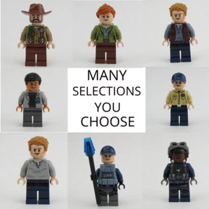 LEGO JURASSIC WORLD Minifigures Owen Grady Masrani Claire Dearing Zia ACU MORE - Picture 1 of 42