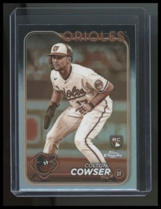 Colton Cowser 2024 Topps Chrome Orioles Sepia Refractor Rookie Card #278 - Picture 1 of 2
