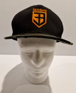 DEEGAN 38 Black & Cammo Snapback Hat Men's Cap Hat - Imagen 1 de 9