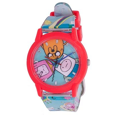 ADVENTURE TIME WRIST WATCH SAME ONE DEADPOOL WEARS IN THE MOVIE COSPLAY ANALOG - Image 1 of 4