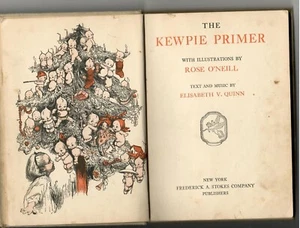 *uncmn* ROSE O'NEILL-1916-THE KEWPIE PRIMER (hrdcvr) ORIGINAL 1916 FIRST EDITION - Imagen 1 de 6