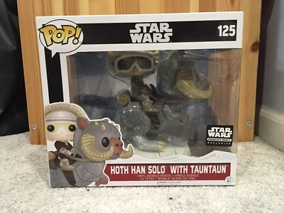 Star Wars Hoth Han Solo com Tauntaun #125 - Funko POP - Recompensa do Contrabandista - NOVO - Imagem 1 de 4
