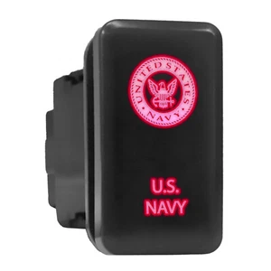 US NAVY - Repuesto de botón pulsador LED para TOYOTA (1,54 x 0,83 pulgadas) rojo - Imagen 1 de 4