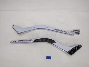 2006 CVO Harley-Davidson Softail Fatboy Chrome Rear Fender Strut Covers - Picture 1 of 11