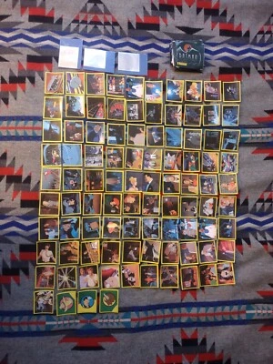 Lote 94 pegatinas Batman serie animada Panini diferentes + 3 paquetes de hologramas y vacíos Foto 1 de 4