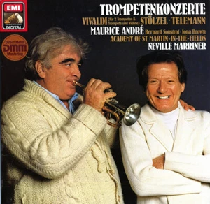 EMI Digital S/C ANDRE Trumpet STOLZEL TELEMANN VIVALDI Concertos MARRINER BROWN - Imagen 1 de 3