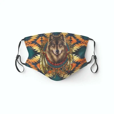 Native American Southwest  Print Reusable washable Face Cover Mask - Image 1 of 4