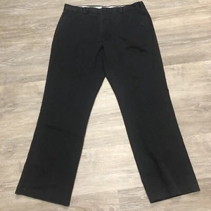Knightsbridge Herren Chino Hose Größe 38 x 32 Plissee vorne schwarz Hergestellt in den USA - Bild 1 von 5
