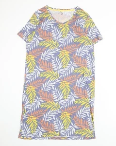 Damart Womens Cotton Blend Sheath Size M V-Neck Lea - Picture 1 of 10