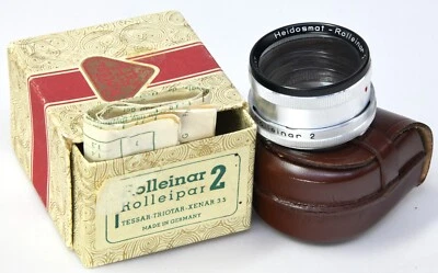 ROLLEI Bay I - Rolleinar 2 - Case Boxed Instructions - Rolleiflex/Rolleicord - - Image 1 of 2