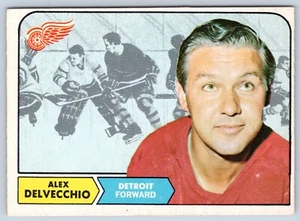 ALEX DELVECCHIO 1968-69 O-PEE-CHEE 68-69 #28 EX+ 86297 - Imagen 1 de 2