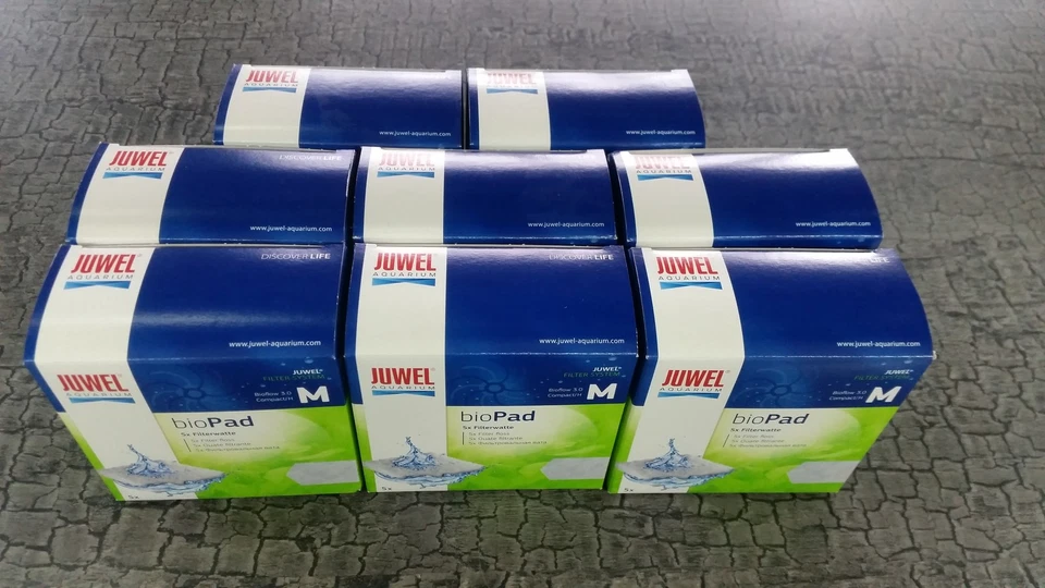 Joya Filtro Algodón Bioflow 3.0 Compact / BioPad M 8 x 5 Filtro Vellón (40 Piezas)