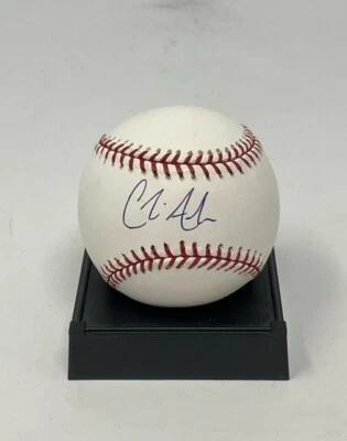 克里斯·阿切尔亲笔签名签名坦帕湾光芒海盗 ROML 棒球 JSA 正品证书 — 第 1/2 张图片