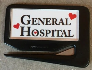 General Hospital Soap Opera Letter Opener Black Writing Black Opener NEW - Picture 1 of 2