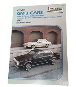 Manual de reparación Clymer GM J-Cars 1982-1985 Buick Skylark Pontiac J-2000 Sunbird - Imagen 1 de 4