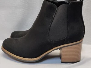 White Mountain Women's Heel Faux Nubuck Ankle Boot Choose Your Size and color - Picture 1 of 33
