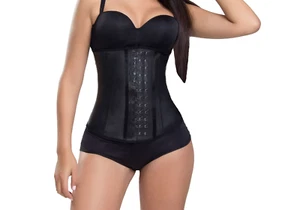 Mujer Sauna Entrenador Cintura Sudor Control Abdomen Fajas Colombianas Ann Slim 1015C - Imagen 1 de 12