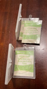 3 Vintage Berkley QWIX SINK Tapered Nylon Leaders NOS, QS71X and QS72X with case - Imagen 1 de 3
