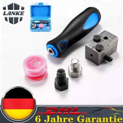 Mini Bremsleitung Bördelgerät 4,75mm SAE F + E Bördel Werkzeug KFZ Gewerblich DE - Bild 1 von 4