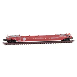 NEW Z MTL #54000062 70' Well Car Burlington Northern Santa Fe #240709B - Picture 1 of 1