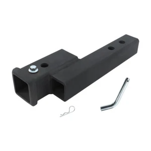 Trailer Hitch Extender Adapter For 2 Inch Drop/Riser 7500lbs Towing Capacity New - Picture 1 of 12