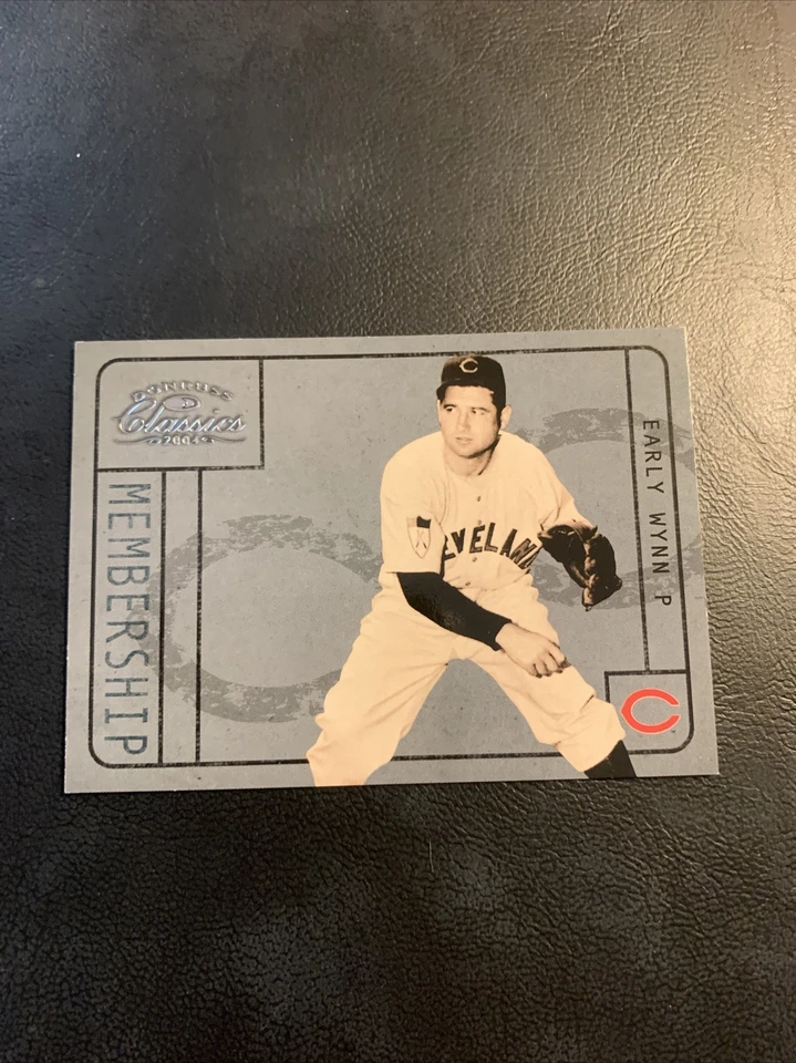#m-3 Early Wynn Cleveland 2004 Donruss Classics Membership 2499￼￼ Cb32 - Image 1 of 2