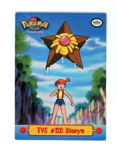 Pokemon Card - Staryu TV5 - TV Animation Edition - Topps Series 1