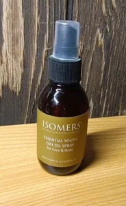 ISOMERS Essential Youth Dry Oil Spray Face Body 4.06oz 120ml - Picture 1 of 3