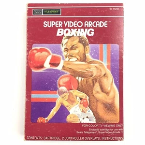Intellivision Super Video Arcade Boxing - Mattel 1980 - Imagen 1 de 8