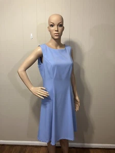 NEW! Beautiful "AGB" Fit & Flare Sleeveless Polyester Stretch Summer Dress 8 - Picture 1 of 13