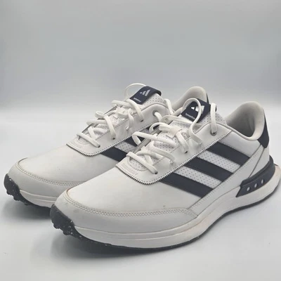 NEW Mens Adidas S2G SL 24 Golf Shoes IF0339 Grey/White/Preloved Scarlet sz 13 - Image 1 of 4