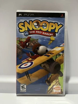 Snoopy vs. The Red Baron (Sony PSP, 2006) Complete With Manual CIB Tested - Image 1 of 4